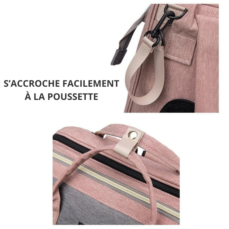 Sac à Langer 3 en 1 avec Lit Bébé Intégré | BabyLand®