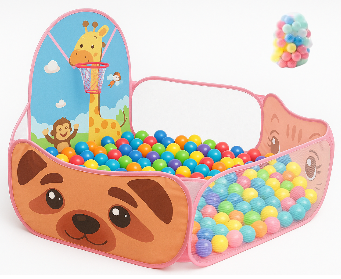 Piscine à balles pliable 6 mois à 5 ans