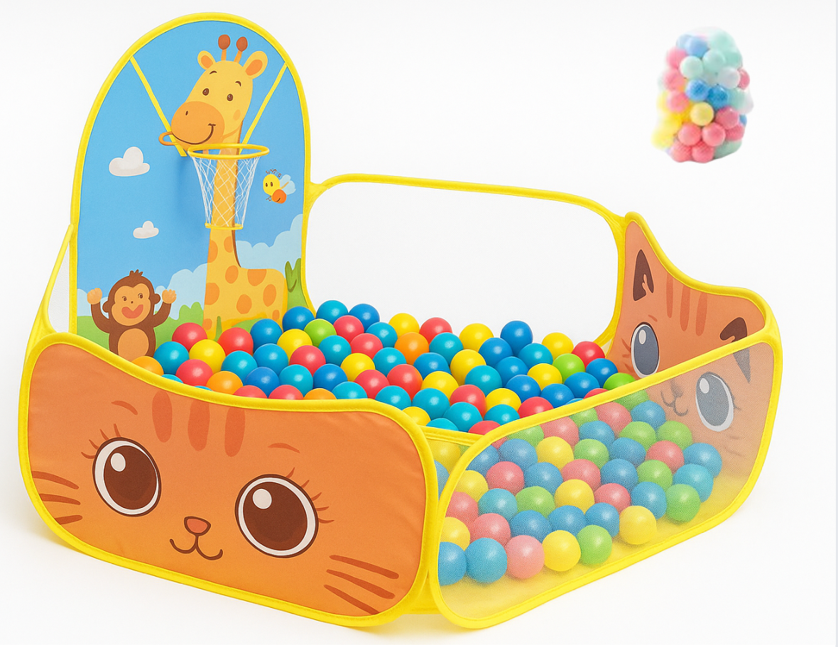 Piscine à balles pliable 6 mois à 5 ans